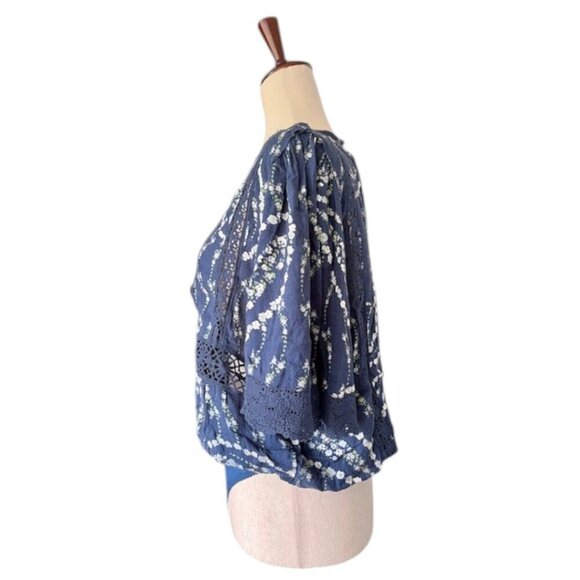 Intimately Free People Bali Tate Mixed Media Bodysuit n Dark Combo Boho Med NWT - Picture 10 of 16